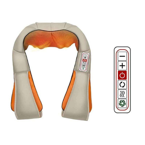 Masseur Cervical Chauffant à Infrarouge et Pression 3D