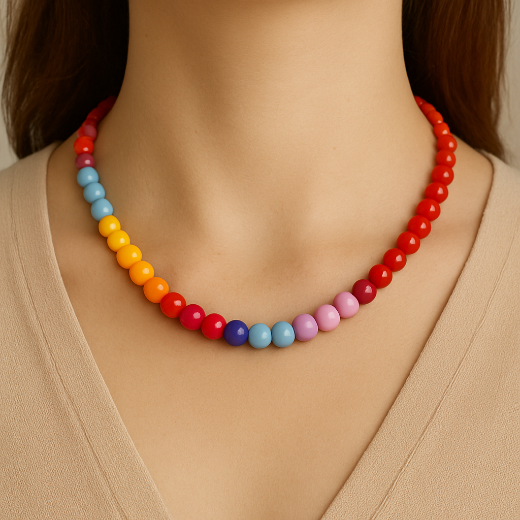 Collier en Pierre Brute Naturelle – Énergie Minérale & Élégance Authentique
