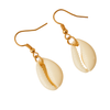 Boucles d’Oreilles Coquillage Cauris – Style Bohème Été & Vacances