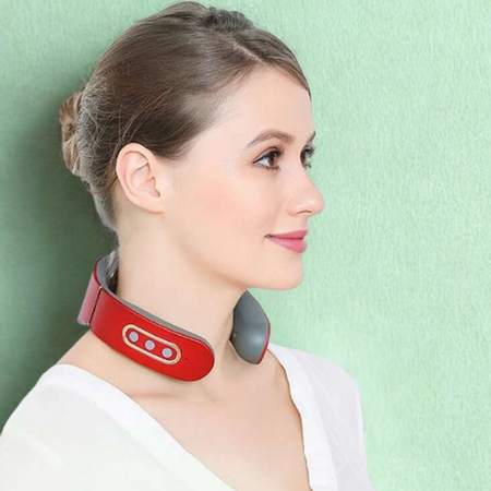 Masseur Cervical Intelligent Rouge