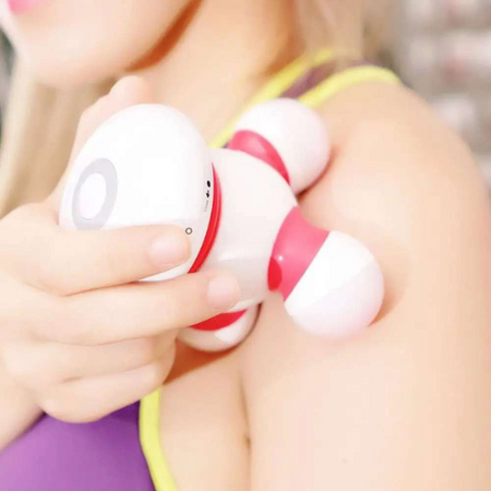 Mini Masseur Vibrant Portable et Ergonomique
