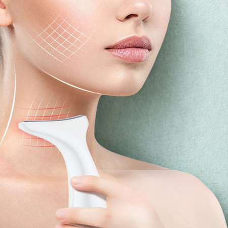 Appareil Raffermissant à LED pour Cou et Visage